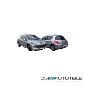 Stoßstange hinten ohne Parkhilfe grundiert passt für Peugeot 308 Limousine 07-11