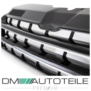 Front Grille fits on VW T5.1 GP up 09-15 Black Gloss...