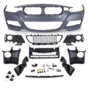 Sport Front Bumper primed PDC fits on BMW F30 F31 Series...