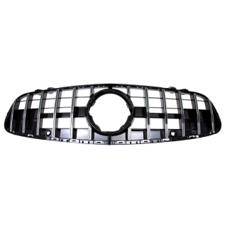 Panamericana GT Front Grille Black Chrome fits Mercedes...