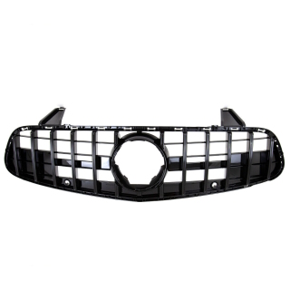 Panamericana GT Front Grille Black Gloss fits Mercedes SL...