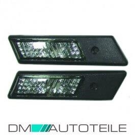Side Indicators Set Black Clear fits on BMW E36 90-96