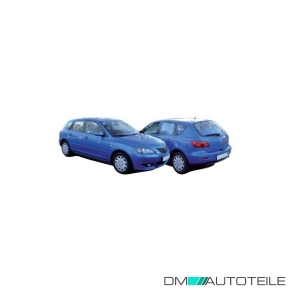 Motorhaube Bonnet Neuware Stahl passt für Mazda 3 (BK) 3-5 Türer ab 2003-2009