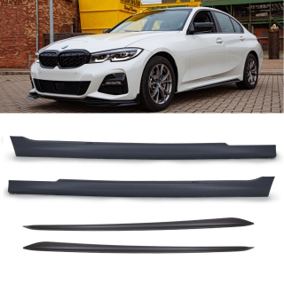 Set of Sport Side Skirts primed without Ambiente Light...