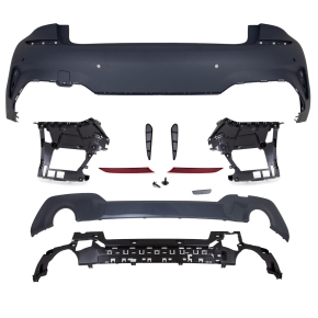 Sport Rear Bumper 4x PDC fits on BMW 3-Series Saloon G20...