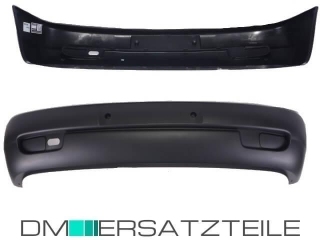 Vw Transporter T4 Gp Front Bumper 96 03 Black Without Holes For Fog Lights