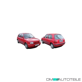 Stoßstangenträger Träger hinten innerer Teil passt für Nissan Micra II 92-98 