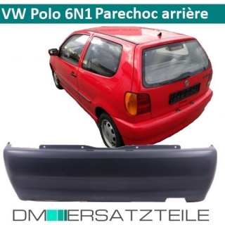 Stoßstange hinten grundiert GT + Sport passt für VW Polo 6N ab 94-99