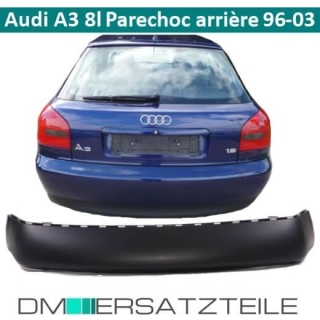 Stoßstange Stoßfänger Heckschürze hinten Audi A3 8L 8L1 Lackierbar Bj 1996-2003 Stoßstange Stoßfänger Heckschürze hinten Audi A3 8L 8L1 Lackierbar Bj 1996-2003