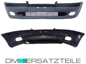 Opel Vectra B Stoßstange vorne Bj 95-98 grundiert +  Gitter & Löcher für Nebellampen