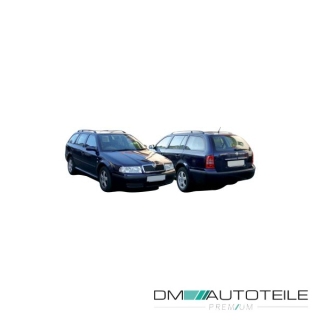 Stoßstange vorne glatt schwarz passt für Skoda Octavia I TU bj Facelift 00-04