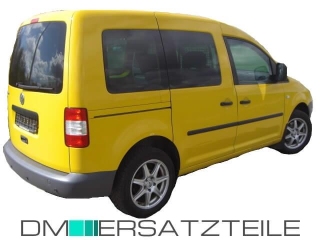 Stoßstange hinten dunkelgrau Montagefertig+HALTER für VW Caddy III 2K 2003-2010