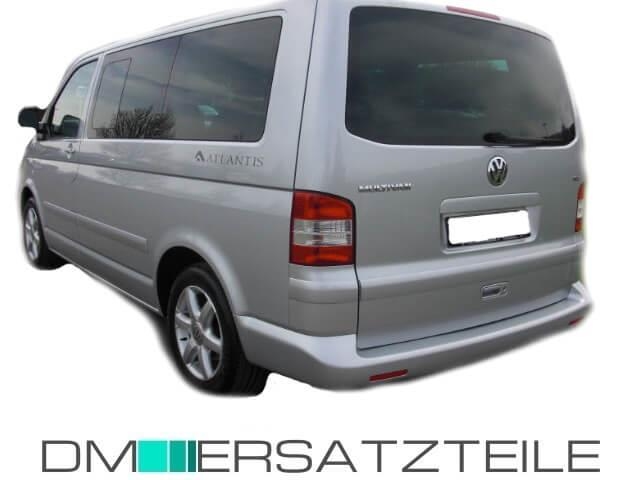 Stoßstangenschutz hinten schwarz VW T5 seit 2010-> für unlackierte  Stoßstangen - CG10124 