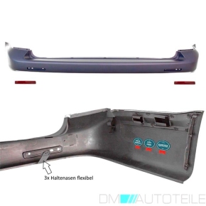 Set Stoßstange hinten grundiert ohne PDC +2x...