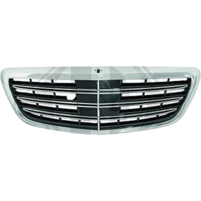 Kühlergrill Chrom Schwarz Nightvision + Distronic...