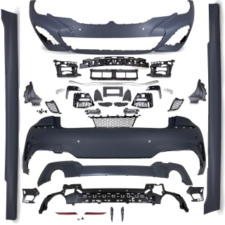 Sport Umbau Bodykit Stoßstange Front+Heck+Seite passt für...