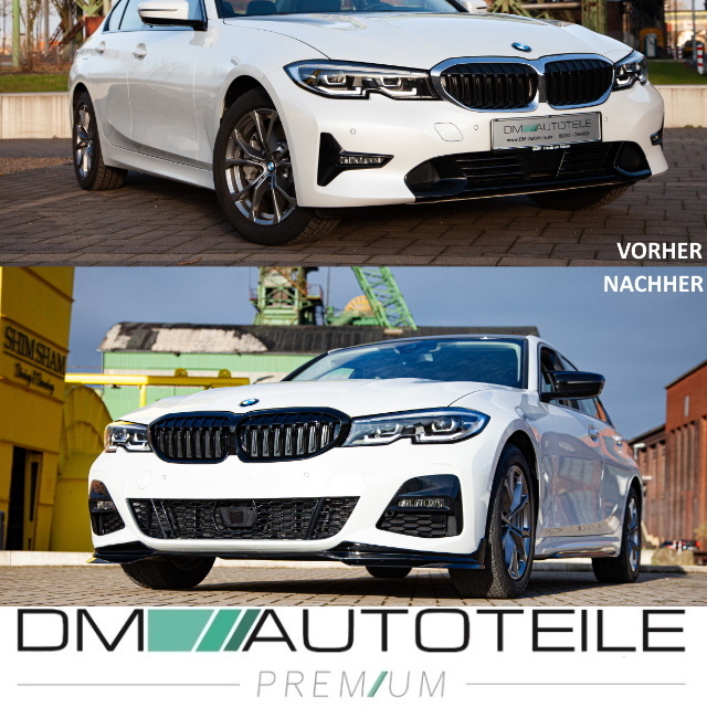 Auto Frontlippe Spoiler für BMW 3 Series G20 2019 2020, Auto