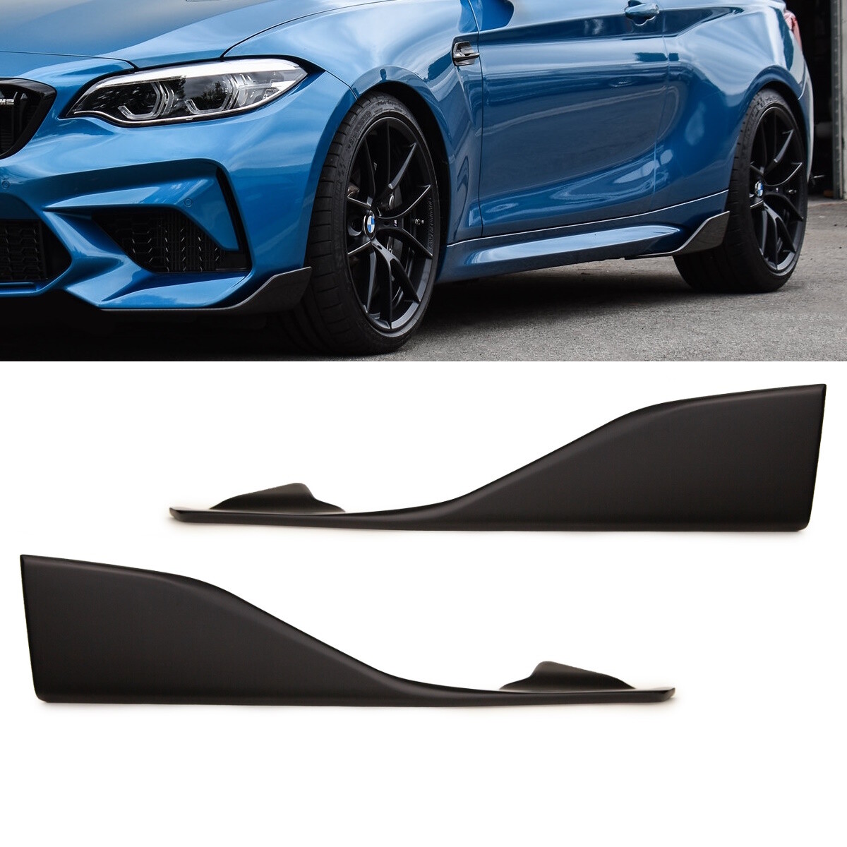 Frontspoiler Spoiler Lippe Stoßstange In Schwarz Glanz Für BMW F32 F33 F36 170150840 32312