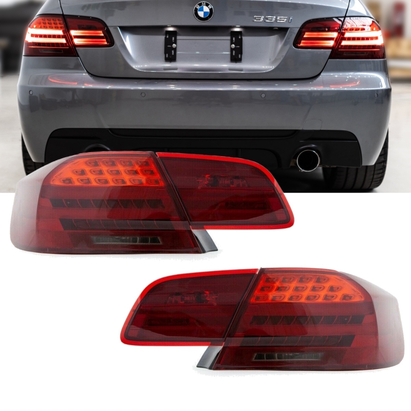 LED Lightbar Rückleuchten SET Weiss Facelift Design passt für BMW