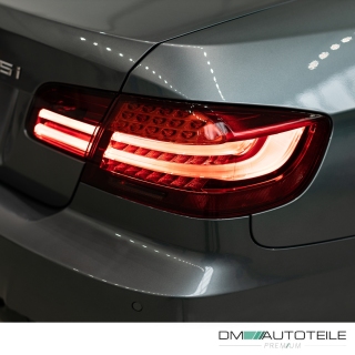 Lightbar LED Rückleuchten LCI Design Kirschrot passt für BMW 3er E92 Coupe 2006-2010 +Anleitung