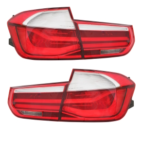 LED Lightbar Rückleuchten SET Rot Weiss Facelift...