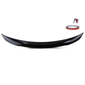 Set Heckspoiler Kofferaum Schwarz Glanz lackiert passt...