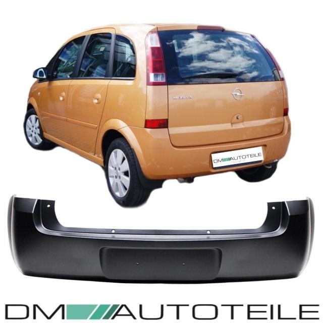 Opel (Vauxhall) Meriva A rear Bumper without park assist primed 03-06