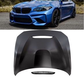 Set Sport Motorhaube Aluminium + Lufteinlass schwarz...
