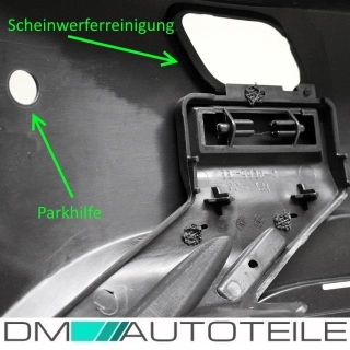 Stoßstange vorne grundiert für SRA/PDC passt für BMW 7er Typ F01 F02 F03 F04 08>