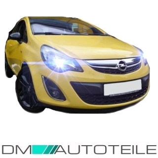 Opel Corsa D Facelift Stoßstange Vorne grundiert Bj. 11-15