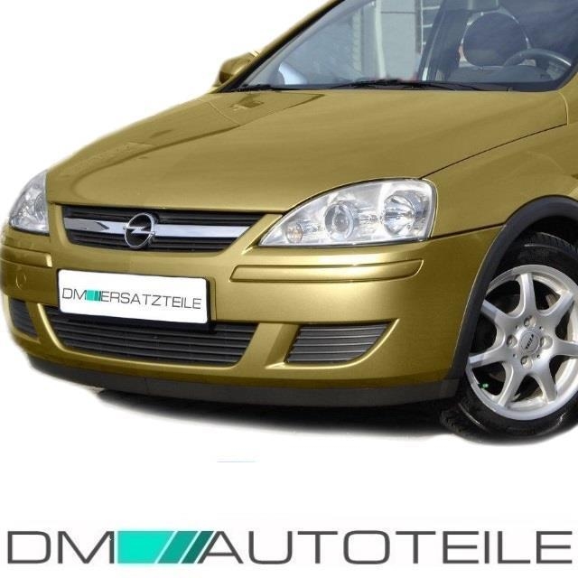 SET Opel Corsa C Lüftungsgitter Stoßstangengitter vorne rechts u