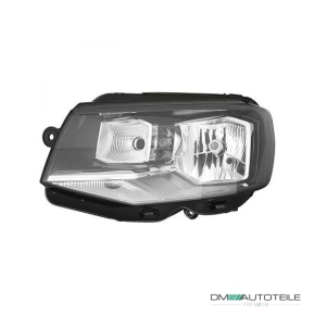 LED Tagfahrlicht Scheinwerfer für VW T6 15-19 chrom mit LED Blinker