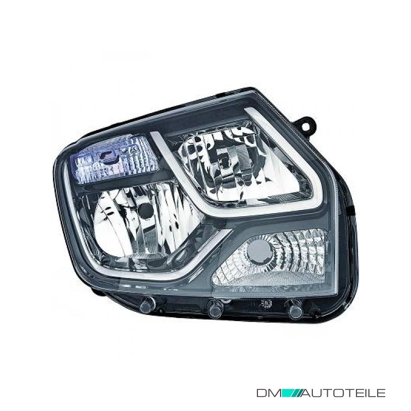 Für Dacia Duster 2010-2016 Low Fernlicht Xenon H7 H1 Scheinwerfer Lampen Satz