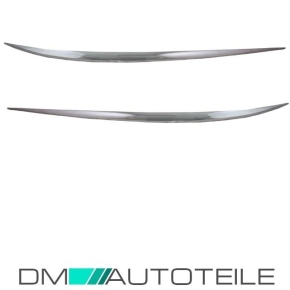 Set Mercedes W211 Chromleiste vorne Rechts & Links Bj...
