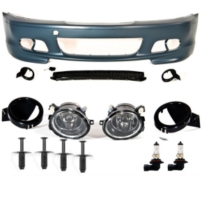 Sport Bumper ABS+ Fog Lights M-Sport II M-Tech fits on...