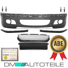 Set package BMW E46 ABS aerodynamic design Front Bumper...