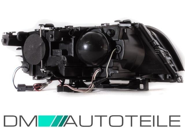 Scheinwerfer Blinker Set 3er E46 98-01 Limousine Touring CCFL Angel Eyes