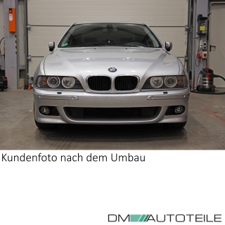 SPORT Stoßstange PAKET vorne ABS SRA/PDC passt für BMW E39 +Nebel für M+Nieten