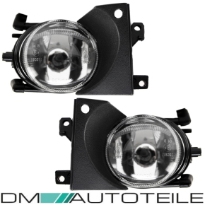 SET FOG LIGHTS FOGS CHROME OEM FITS ON BMW E39 FACELIFT...