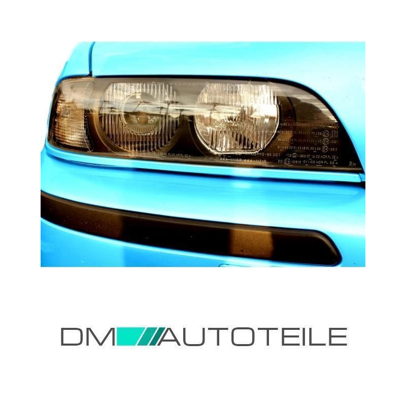 2x Scheinwerfer Gehäuse Glas +Blinker Weiß passt für BMW