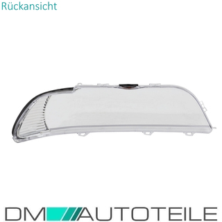 Facelift Streuscheiben Scheinwerfergläser weiße Blende für BMW 5er E39 00-03 