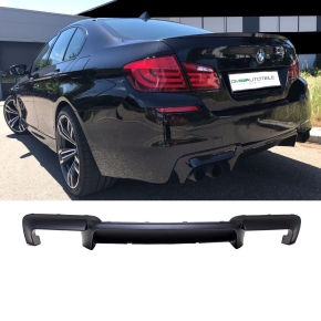 Rear Diffusor Black Bumper fits on BMW F10 F11 M-Sport...