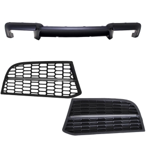 Rear Diffuser Evo Sport + Bumper grate suitable for BMW...