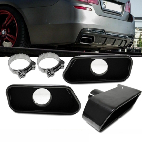 Exhaust Muffler Tips Tail Pipes fits on BMW F10 F11 M...