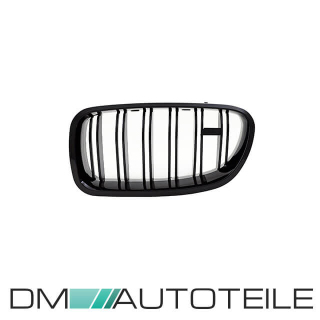 Doppelsteg Kuhlergrill Grill Schwarz Fur Bmw 5er F10 F11