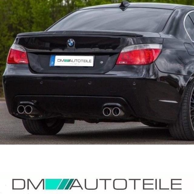 Roof Rear Lip Boot Trunk Spoiler primed + 3M Tape fits on BMW E60 all  Models + M
