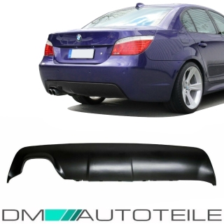 Single Diffuser fits on BMW E60 E61 Bumpers M-Sport 03-10...
