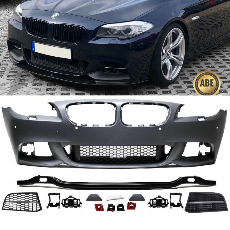 Abs Sport Front Bumper Primed Accessoires Fits On Bmw F10 F11 M Sport To M550