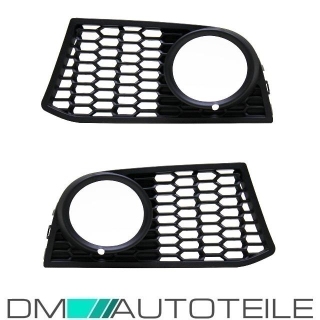 Set of Front lower Grille mesh Fog lights Set black...