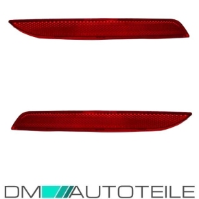 Rear reflector Set rear Bumper suitable for BMW F10...